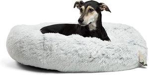 Faux Fur Dog Bed