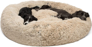 Faux Fur Dog Bed
